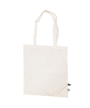 100% rPET foldable bag  - Tausi in white