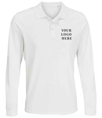 SOL'S Unisex Prime Long Sleeve Piqué Polo Shirt