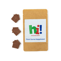 Kraft Pouch of 3 House-Shaped Seed Bombs