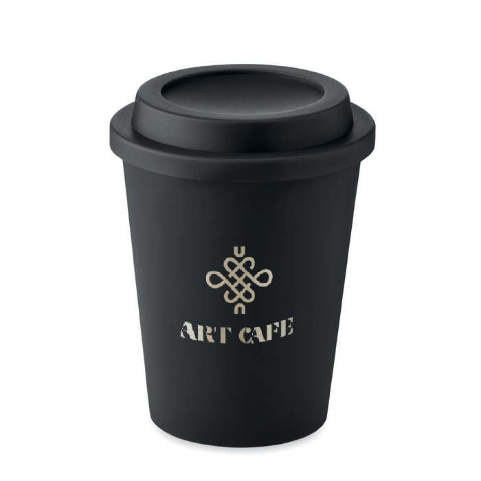 Branded Double wall tumbler PP 300 ml