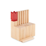 Branded Pinewood outdoor throwing game