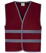 Yoko Kids Hi-Vis Two Band Waistcoat