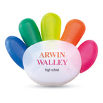 Branded 5 colour highlighter