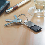 Metal and PU Leather key ring