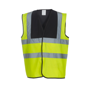 Yoko Hi-Vis Two Band and Braces Waistcoat