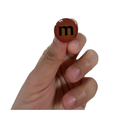 Bespoke Shape Epoxy Pin Badge - 25mm