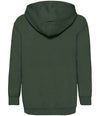 Fruit of the Loom Kids Classic Hooded Sweatshirt Bottle Green