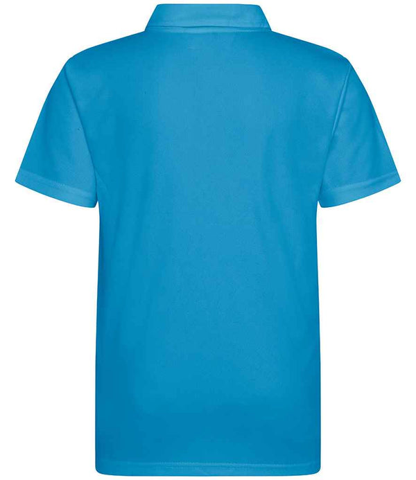 AWDis Kids Cool Polo Shirt Sapphire Blue