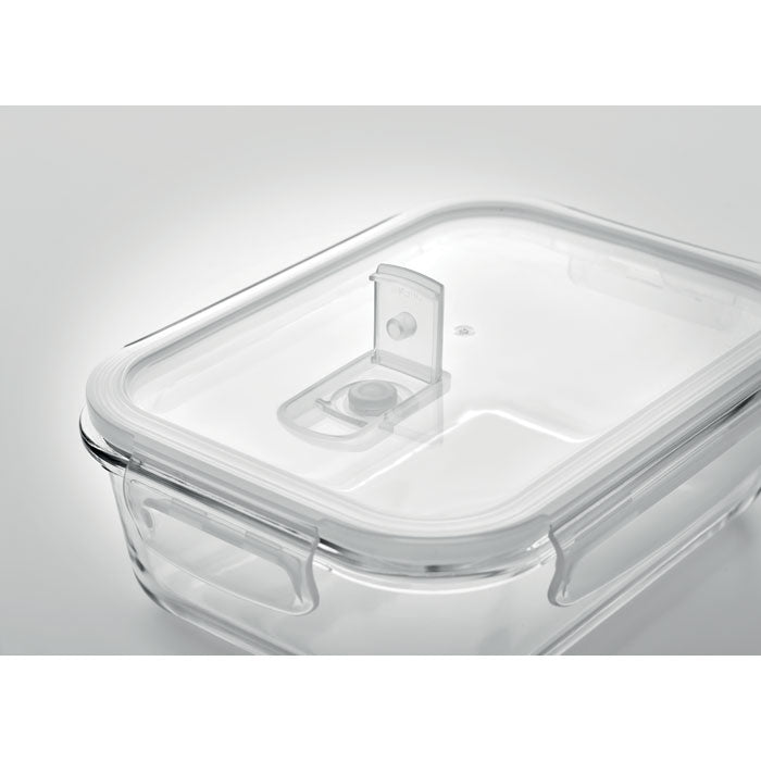Branded Glass lunchbox & PP lid 900ml