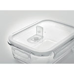 Branded Glass lunchbox & PP lid 900ml