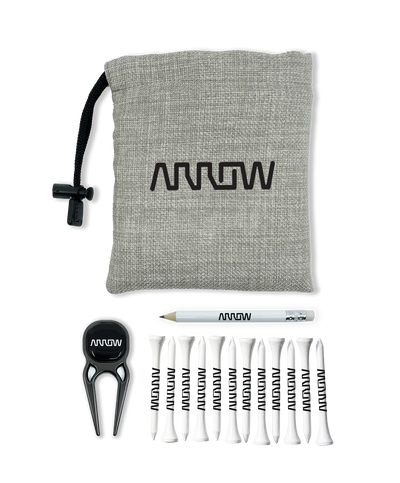 Quatro valuable pouch golf set