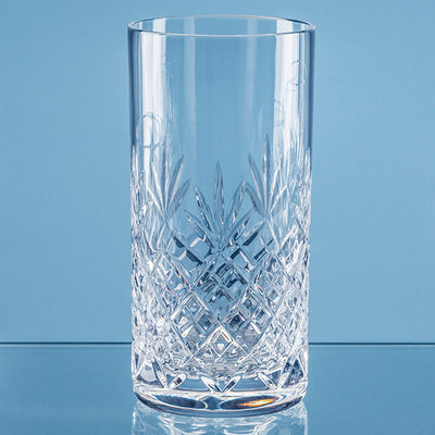 Branded 400ml Blenheim Lead Crystal Full Cut High Ball
