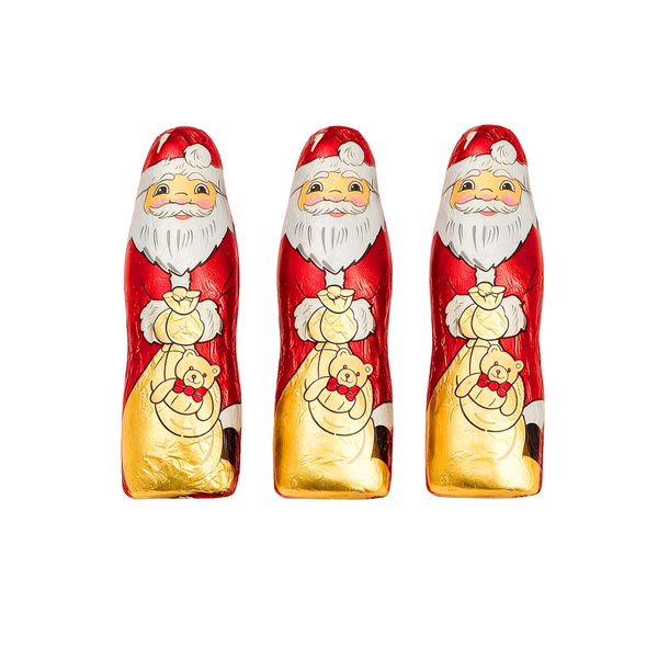 Branded Box of Mini Foiled Santas