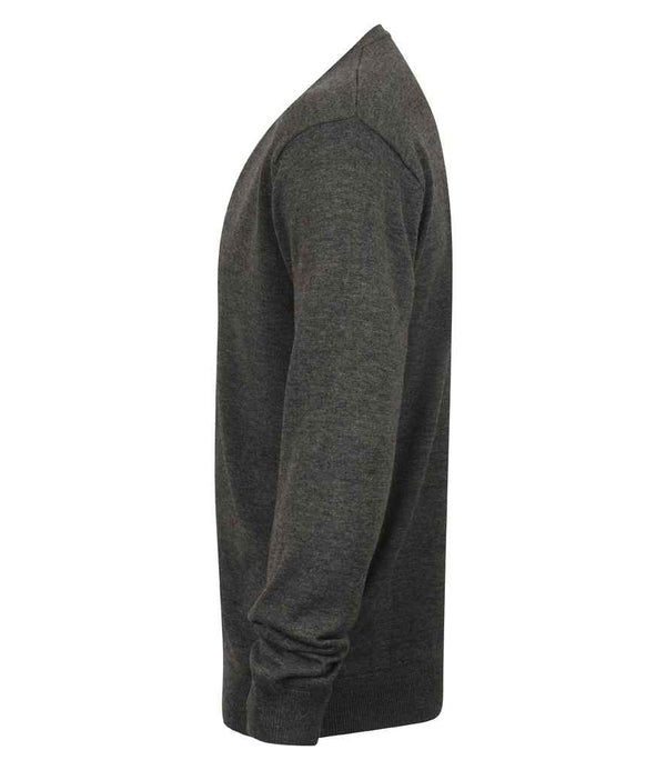 Branded Henbury Lightweight Cotton Acrylic V Neck Cardigan