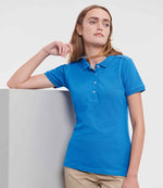 Russell Ladies Stretch Piqué Polo Shirt