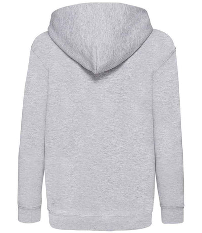 Fruit of the Loom Kids Classic Hooded Sweatshirt Heather Grey