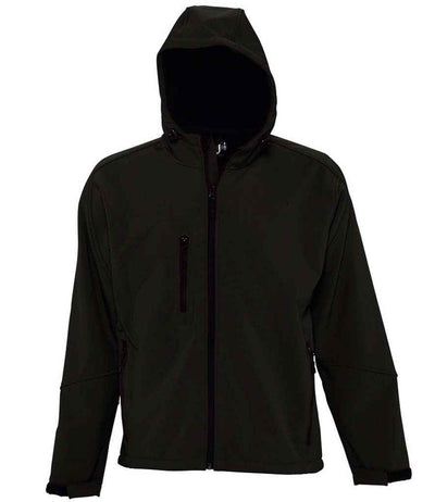 Branded SOL'S Replay Hooded Soft Shell Jacket