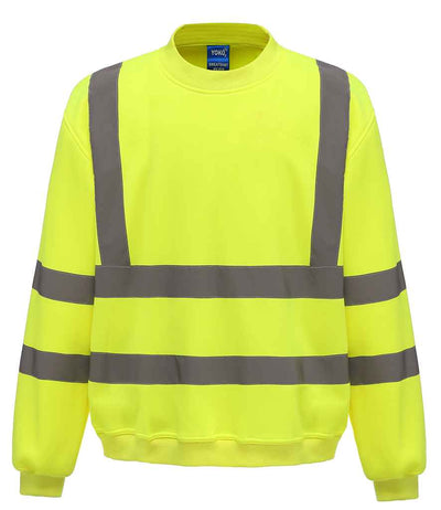 Yoko Hi-Vis Sweatshirt Yellow