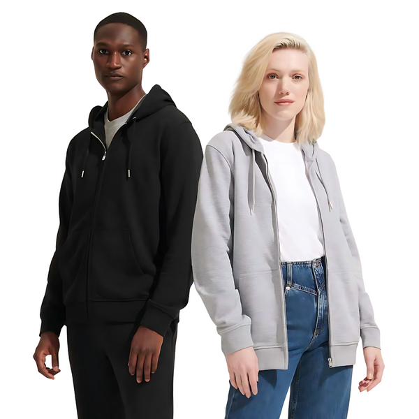 SOL'S Unisex Calipso Eco-Friendly Full Zip Hoodie Black