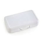 Branded Crayon 3 pcs wax highlighter set in white case