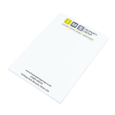Branded A5 Notepad