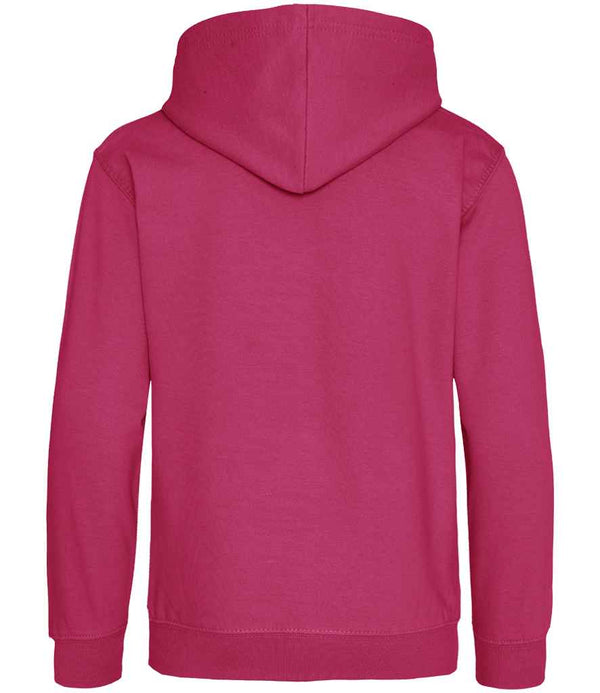 AWDis Kids Hoodie Hot Pink