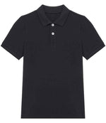 Native Spirit Kids Piqué Polo Shirt Black