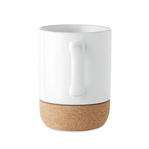 Sublimation mug with cork base