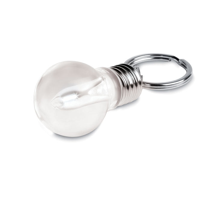 Light bulb shape key ring