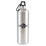 Branded Kennedy 1litre Aluminium Sports Bottle