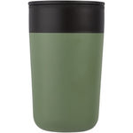 Branded Nordia 400 ml double-wall recycled mug