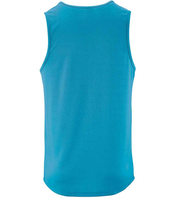 SOL'S Sporty Performance Tank Top Aqua