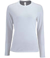 SOL'S Ladies Imperial Long Sleeve T-Shirt White