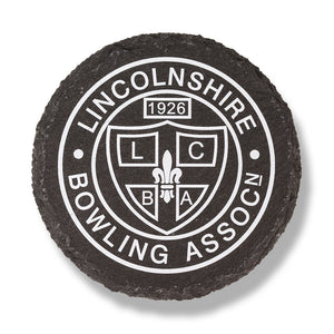 Branded Slate Coaster - Round