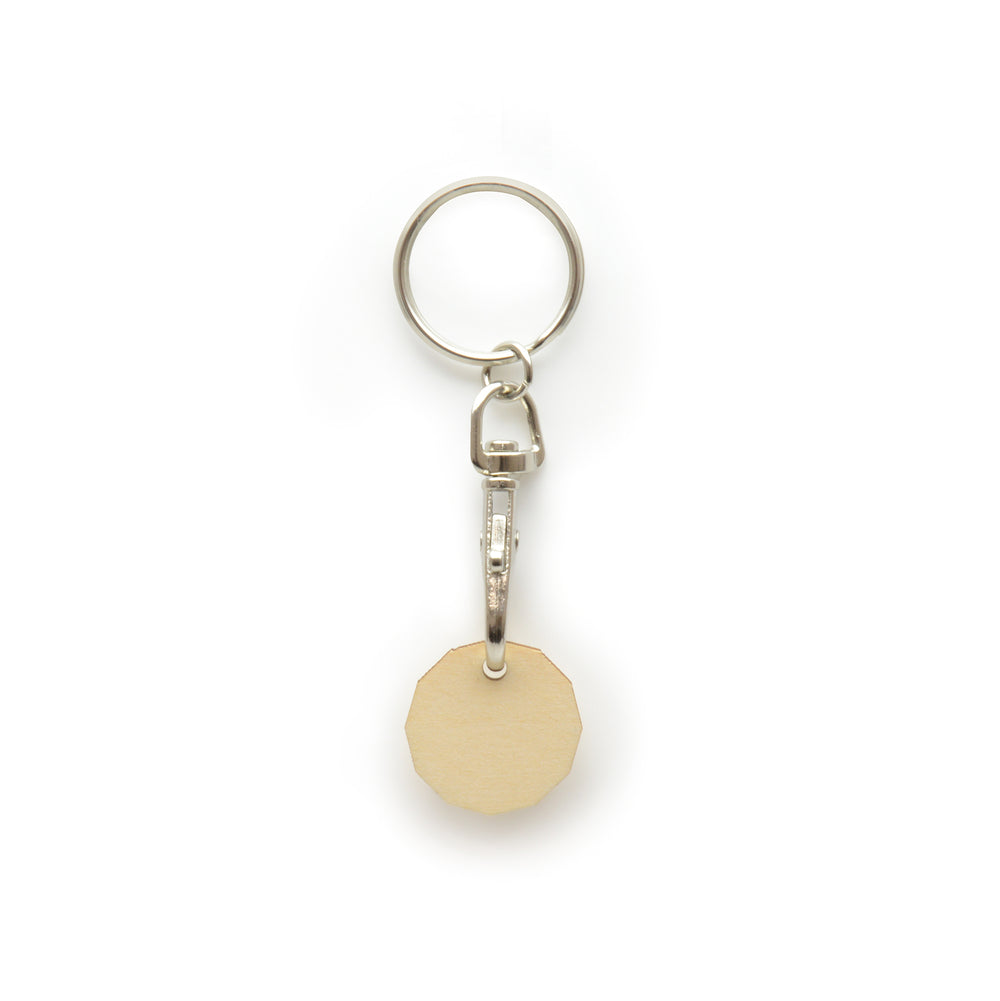 Branded Wooden 12-sided Trolley Coin