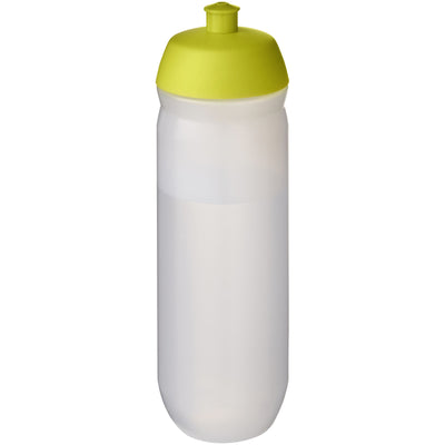 Branded HydroFlex™ Clear 750 ml squeezy sport bottle