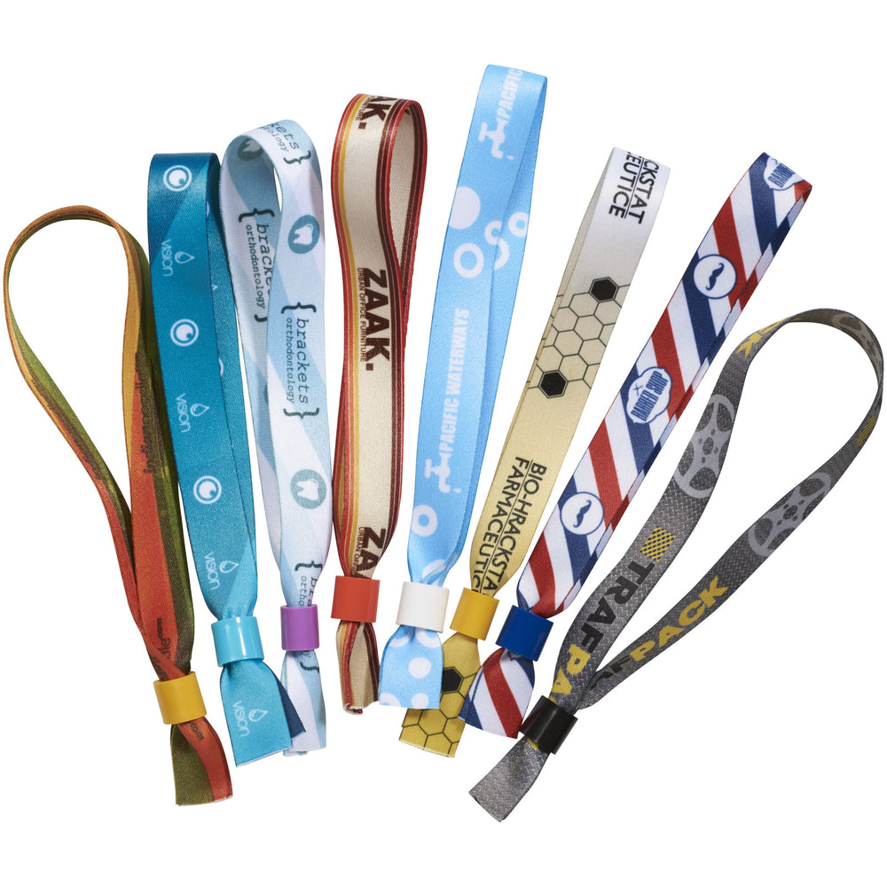 Branded El sublimation festival bracelet double