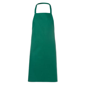 Kitchen apron in cotton Green
