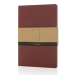Branded Salton A5 GRS certified recycled paper notebook