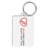 Recycled 55mm Rectangle Keyring