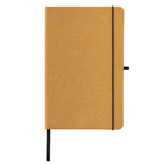 Recycled leather hardcover notebook A5