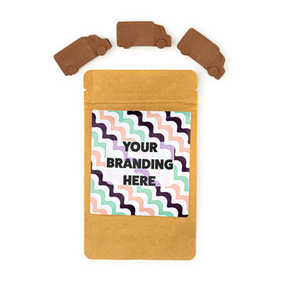 Kraft Pouch of 3 Van-Shaped Seed Bombs