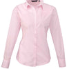 Premier Ladies Long Sleeve Poplin Blouse