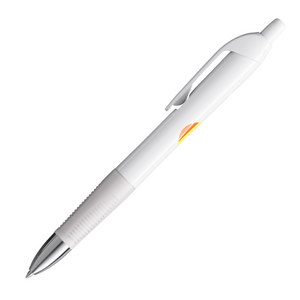 BIC® Intensity® Gel Clic, White, Black Ink