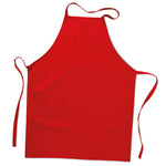 Kitchen apron in cotton Red
