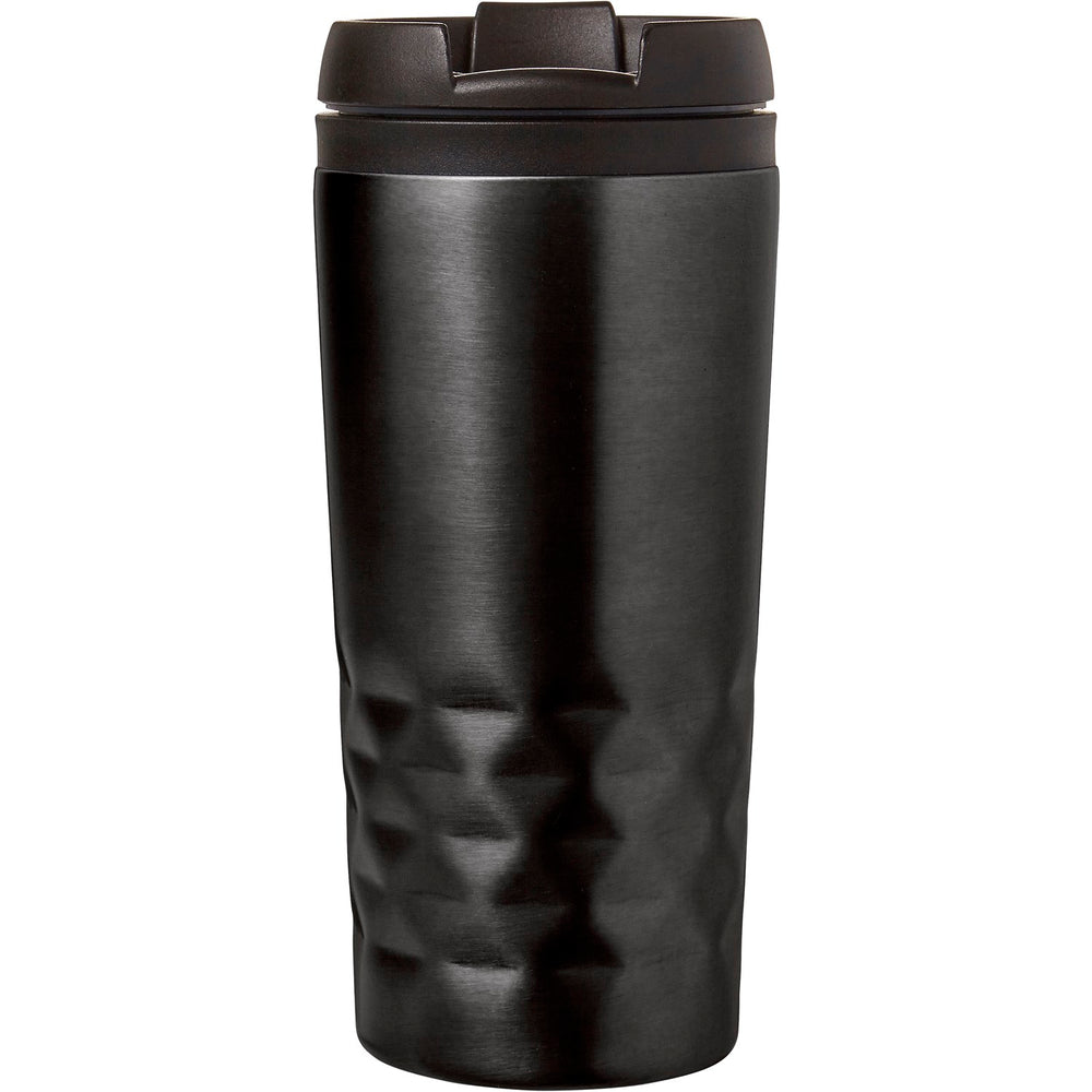 Branded Badgerdale Stainless steel double walled travel mug (300ml)