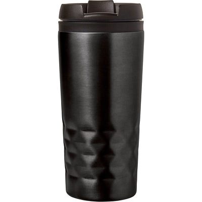 Branded Badgerdale Stainless steel double walled travel mug (300ml)