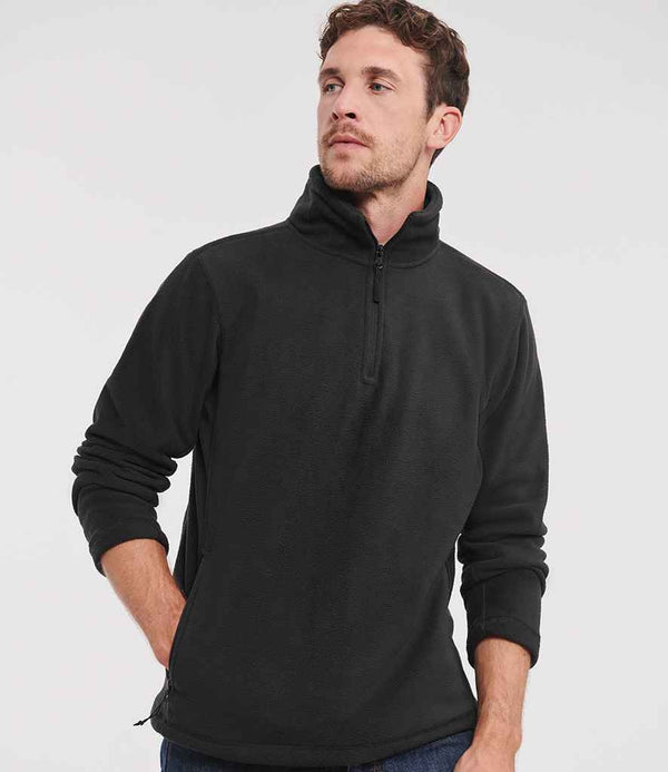 Russell Zip Neck Outdoor Fleece