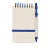 Branded A6 milk carton notebook set