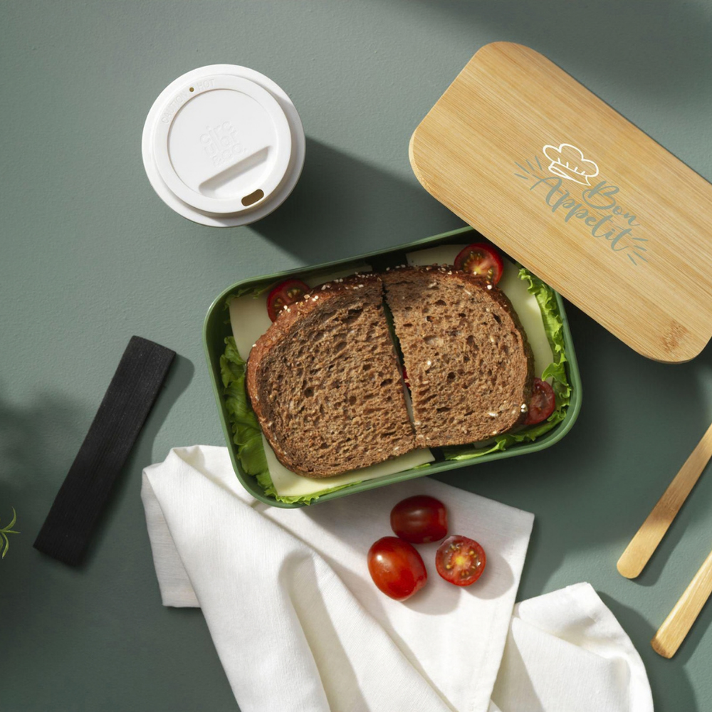 Midori Bamboo Lunchbox
